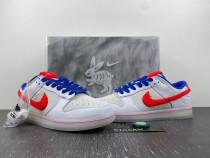Nike Dunk Low Year of the Rabbit  White/Crimson-Varsity Royal