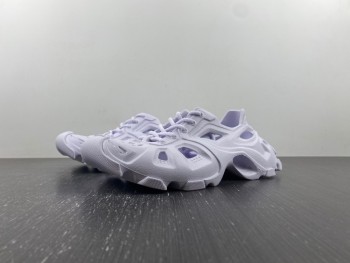 BALENCIAGA Mold Closed Rubber Sandals Yellow