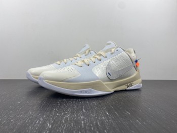 Nike Kobe 5 Protro Undefeated Rice White