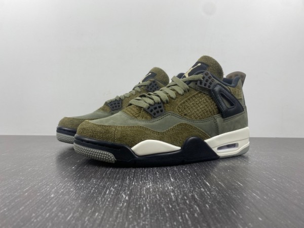 Air Jordan 4 Craft “Medium Olive”