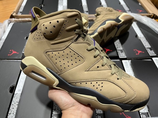 Air Jordan 6 WMNS Gore-Tex “Brown Kelp”