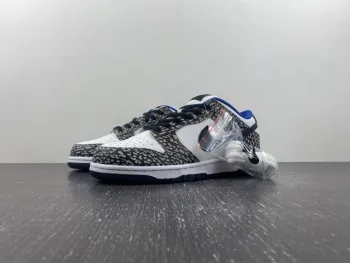Nike Supreme x Dunk Low Pro SB 'White Cement'
