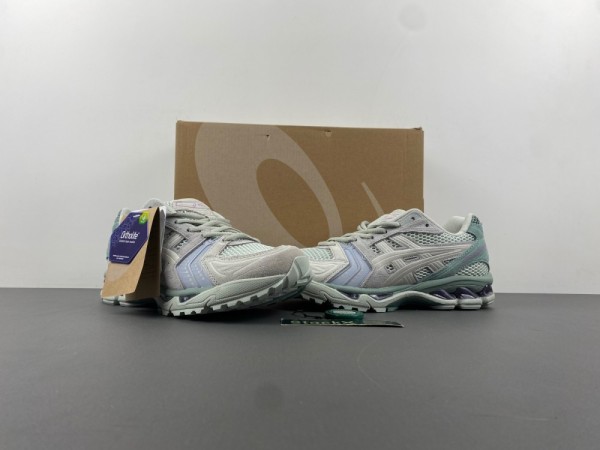 GEL KAYANO 14 'LIGHT SAGE SMOKE GREY' asics