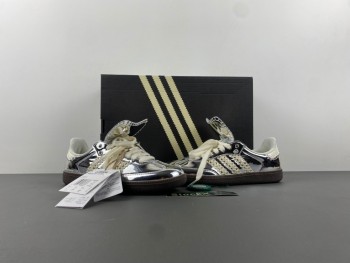 Wales Bonner x adidas Samba 'Metallic Silver