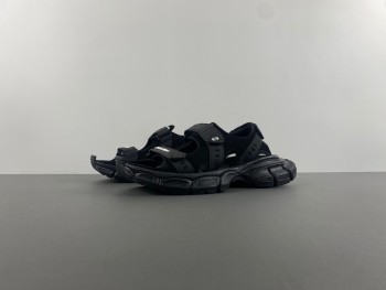 BALENCIAGA BLACK ‘3XL’ SANDALS