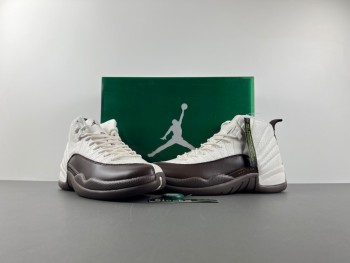 Air Jordan 12 White/Baroque Brown-Sail