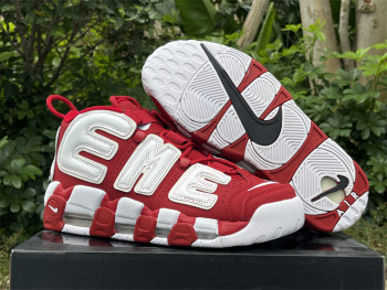 Supreme x Air More Uptempo “Red”
