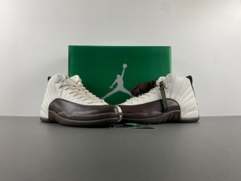 Air Jordan 12 White/Baroque Brown-Sail