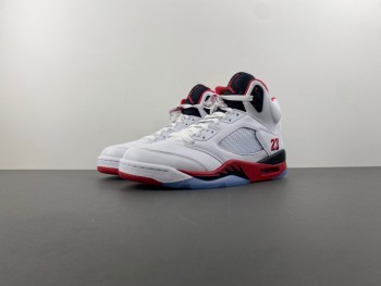 Air Jordan 5 “Fire Red Black Tongue”  2025