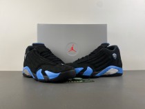 Air Jordan 14 Black/University Blue