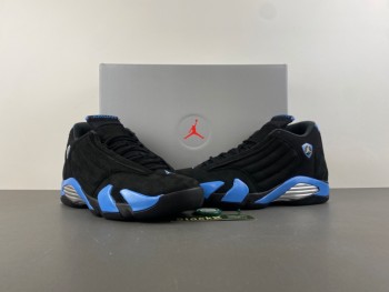 Air Jordan 14 Black/University Blue