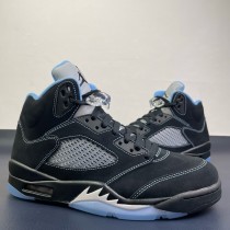 Air Jordan 5 UNC 2026  Black University Blue