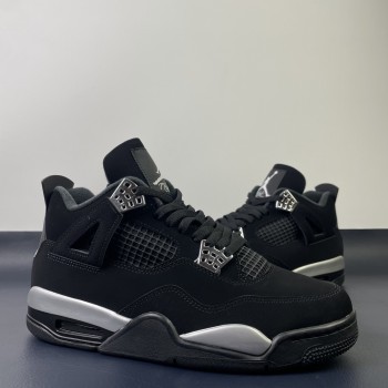 Air Jordan 4 Retro  silver