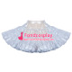 French clear PVC petticoat underskirt sissy maid skirt tailor-made [G3909]
