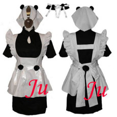 French French Sissy Maid Gothic Lolita Punk Fashion Dress Cosplay Costume Tailor-Made[CK001]