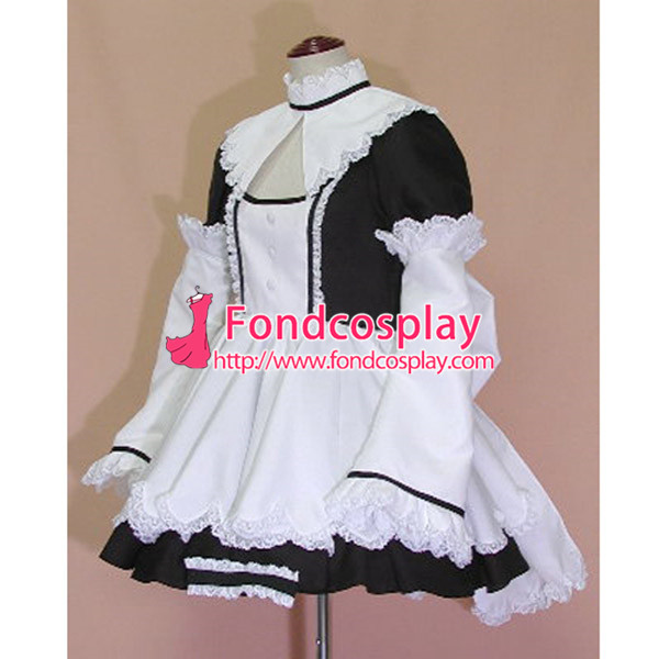 French Chobits-Chii Dress Sexy Sissy Maid Cosplay Costume Tailor-Made[CK663]
