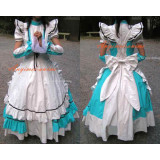 French Sexy Sissy Maid Pvc Lockable Dress Uniform Cosplay Costume Tailor-Made[CK930]