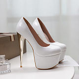 French Pleaser Seduce Crossdresser Sissy Maid High-heels 16CM