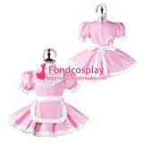 French Sissy Maid Pvc Dress Lockable Uniform Cosplay Costume Tailor-Made[G2261]