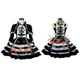 French Sissy Maid Gothic Lolita Punk Sd Doll Dress Cosplay Costume Tailor-Made[G472]