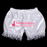 French Sissy Maid Satin Bloomers Cosplay Costume Tailor-Made[G2058]