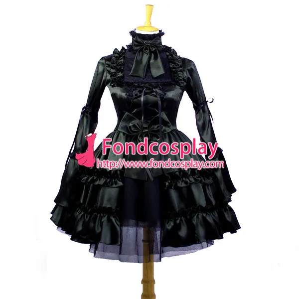 French Sissy Maid Uniform Gothic Lolita Dress Cosplay Costume Tailor-Made[G239]