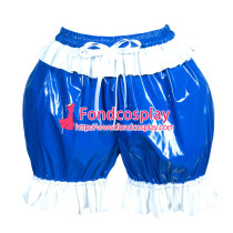 French PVC sissy maid bloomers/knickers/ unisex Tailor-made[G3896]