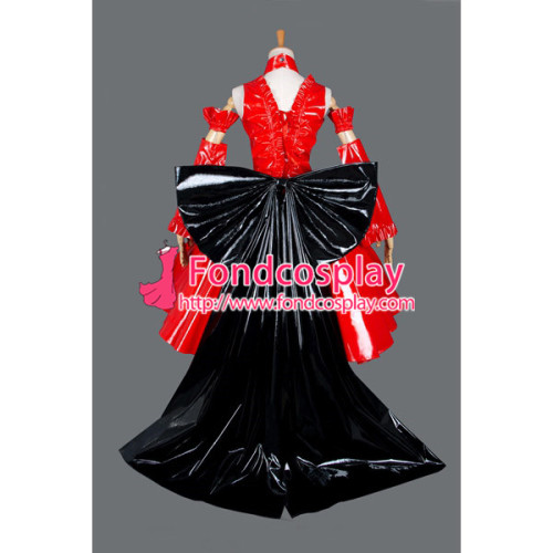 French Sissy Maid Gothic Lolita Punk Fashion Dress Cosplay Costume Tailor-Made[G854]