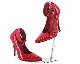 French Pleaser Seduce Crossdresser Lockable Sissy Maid High-heels 12CM