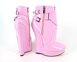 French Pleaser Seduce Crossdresser Sissy Maid High-heels 18CM