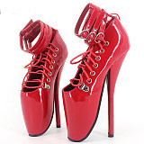 French Pleaser Seduce Crossdresser Sissy Maid High-heels 18CM