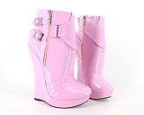 French Pleaser Seduce Crossdresser Sissy Maid High-heels 18CM