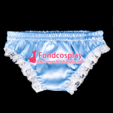 French Sissy Maid Satin Panties Cosplay Costume Tailor-Made[G2061]