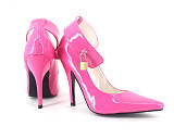 French Pleaser Seduce Crossdresser Lockable Sissy Maid High-heels 12CM
