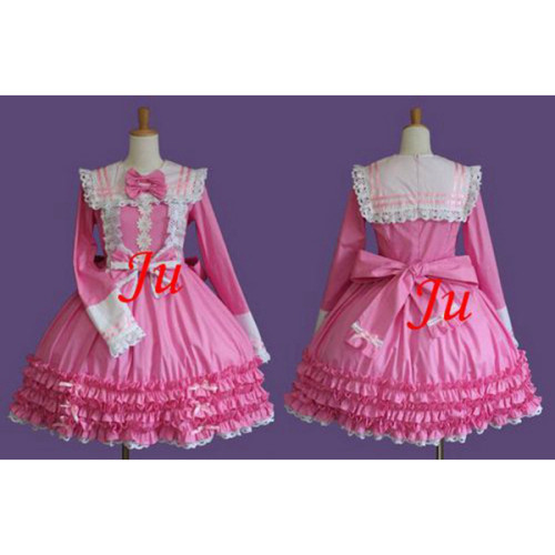 French Sissy Maid Gothic Lolita Sweet Fashion Dress Cosplay Costume Tailor-Made[CK717]