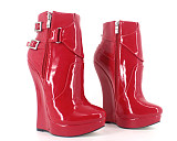 French Pleaser Seduce Crossdresser Sissy Maid High-heels 18CM