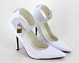 French Pleaser Seduce Crossdresser Lockable Sissy Maid High-heels 12CM