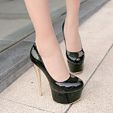 French Pleaser Seduce Crossdresser Sissy Maid High-heels 16CM
