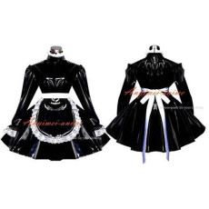 French Sexy Sissy Maid Black Dress Cosplay Costume Custom-Made[G551]