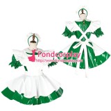 French Lockable Sissy Maid Pvc Vinyl Dress Uniform Cosplay Costume Tailor-Made[G1780]