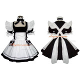 French Sexy Sissy Maid Cotton Dress Uniform Cosplay Costume Tailor-Made[CK830]