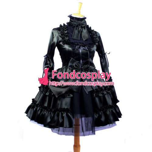 French Sissy Maid Uniform Gothic Lolita Dress Cosplay Costume Tailor-Made[G239]