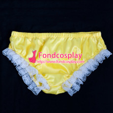French Sissy Maid Satin Panties Cosplay Costume Tailor-Made[G2053P]