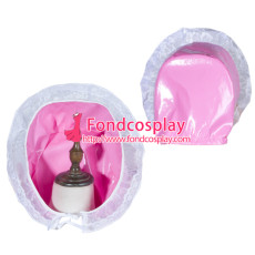 French Sissy Maid Pvc Hat Uniform Cosplay Costume Tailor-Made[G3782]