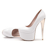 French Pleaser Seduce Crossdresser Sissy Maid High-heels 16CM