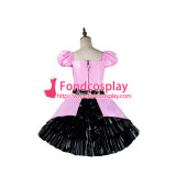 French Sissy Maid Pvc Dress Lockable Uniform Cosplay Costume Tailor-Made[G2182]
