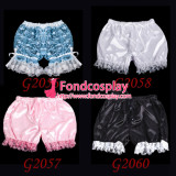 French Sissy Maid Satin Bloomers Cosplay Costume Tailor-Made[G2056]
