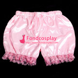 French Sissy Maid Satin Bloomers Cosplay Costume Tailor-Made[G2057]