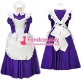 French Lockable Sissy Maid Dress Cotton Uniform Cosplay Costume Tailor-Made[G1616]