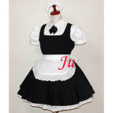 French Sexy Sissy Maid Cotton Dress Uniform Cosplay Costume Tailor-Made[CK815]